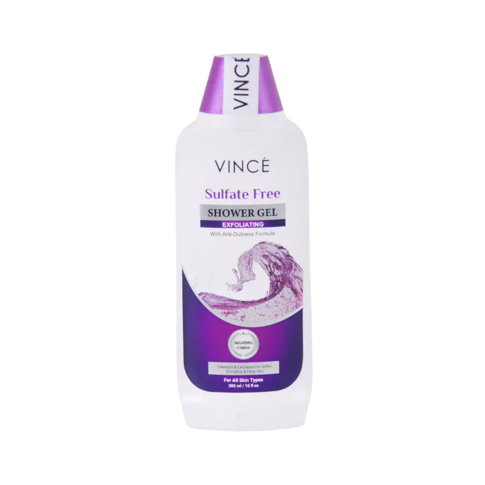 VINCE EXFOLIATING SHOWER GEL 300ML