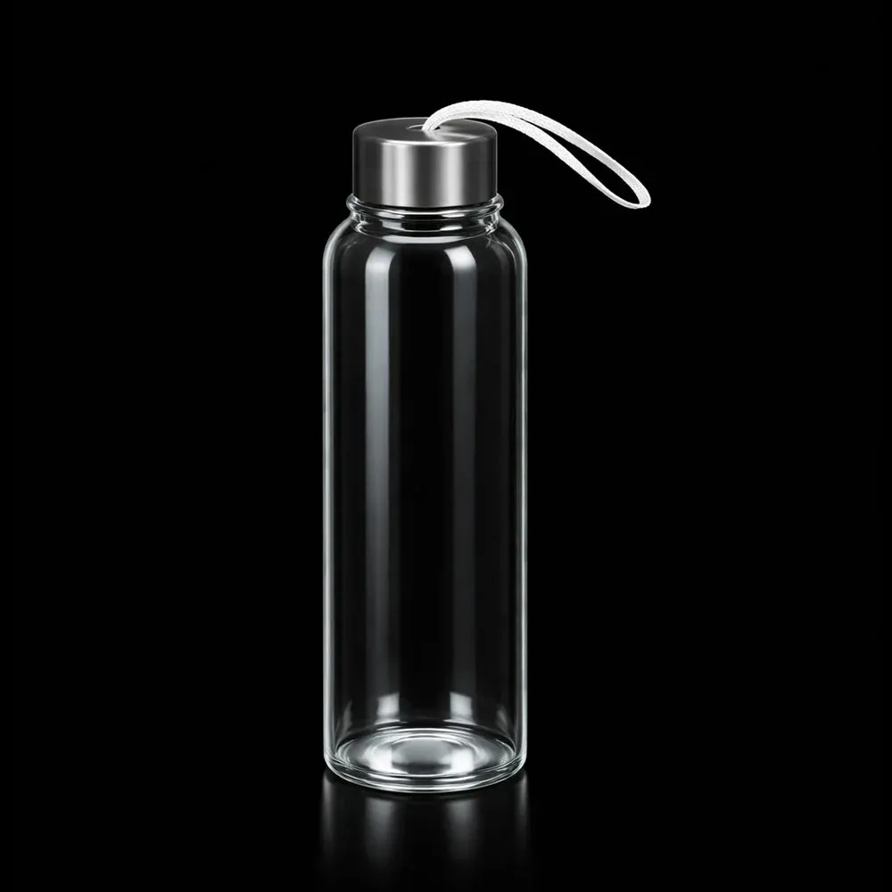 WATER BOTTLE GLASS ZAM ZAM 280 ML 7903