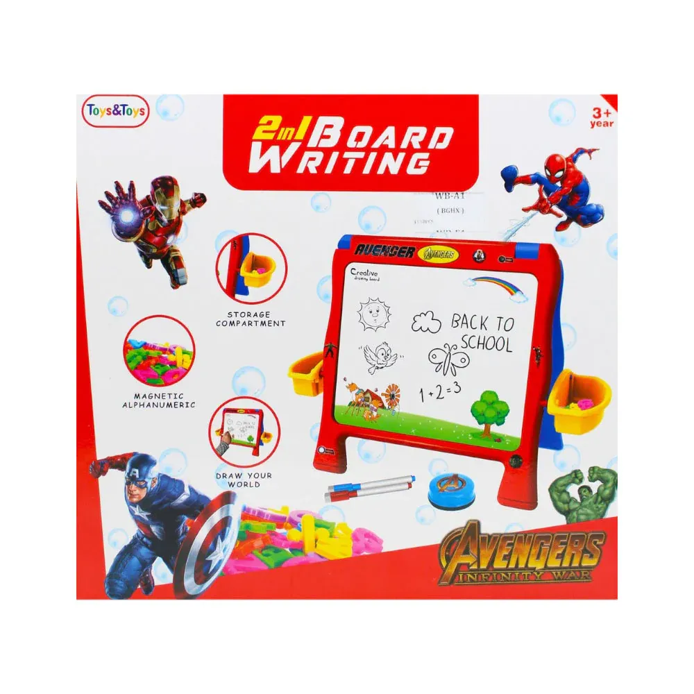 WB-A1 AVENGERS WRITNG BOARD 2IN1