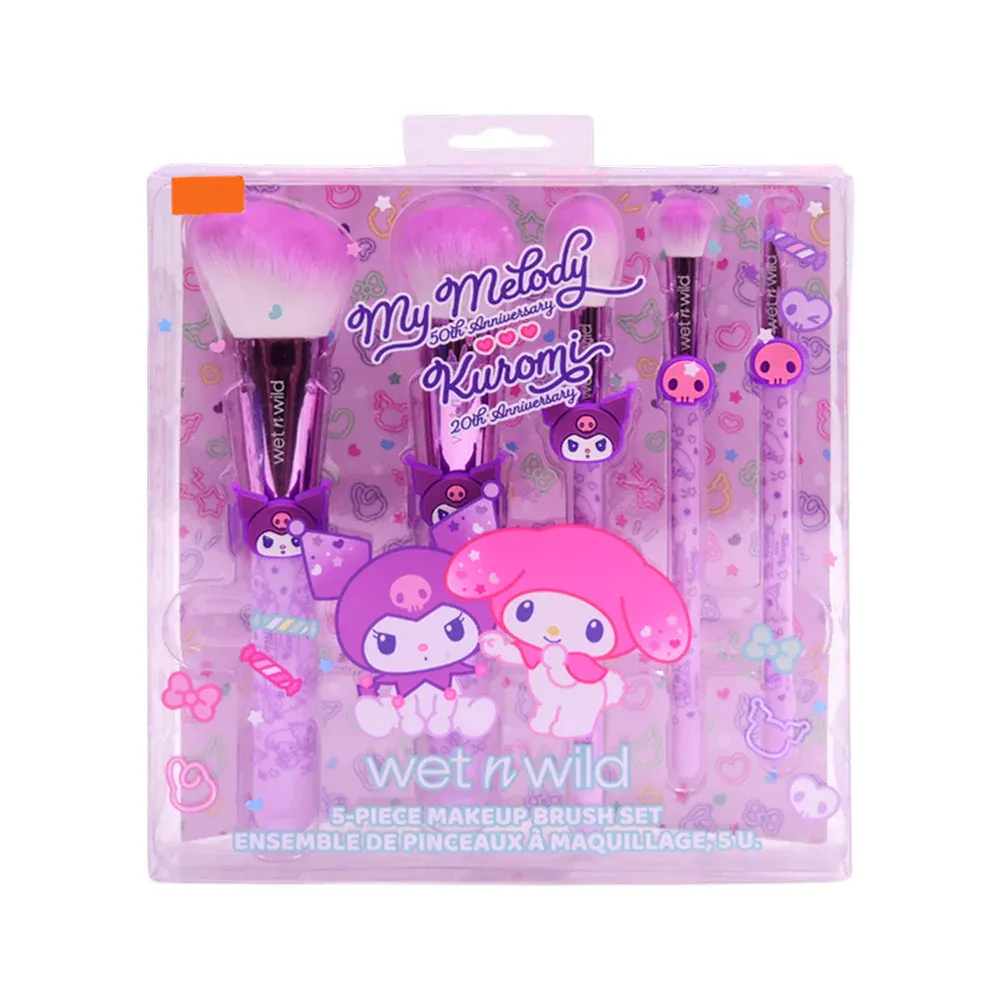 WET N WILD 5PC MAKEUP BRUSH SET