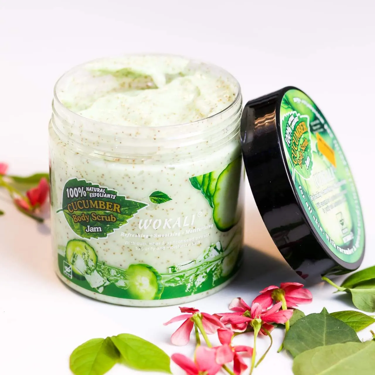 WOKALI BODY SCRUB CUCUMBER JAM 500 ML WKL372