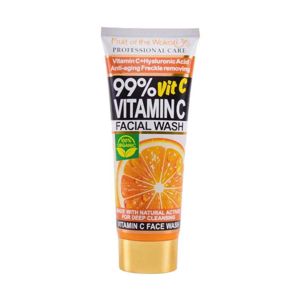 WOKALI VITAMIN C FACE WASH 130ML IR WKL710