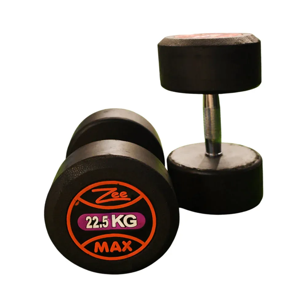 Z-MAX COATED DUMBELLS 22.5KG PAIR