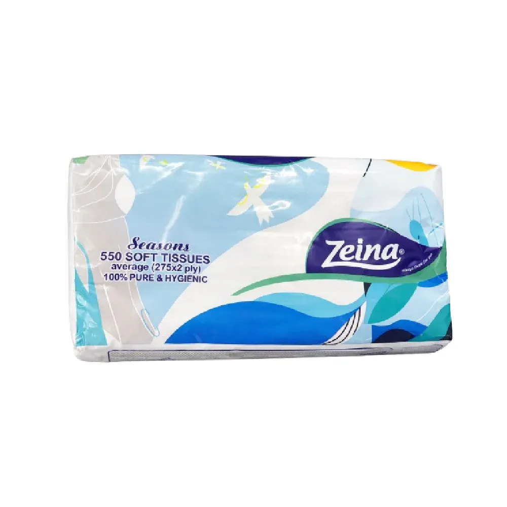 ZEINA CLASSIC 550 SOFT TISSUES 2 PLY 275 SHEETS