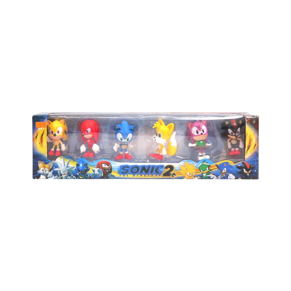 ZS222-26 SONIC FIGURE SET 6PC IR